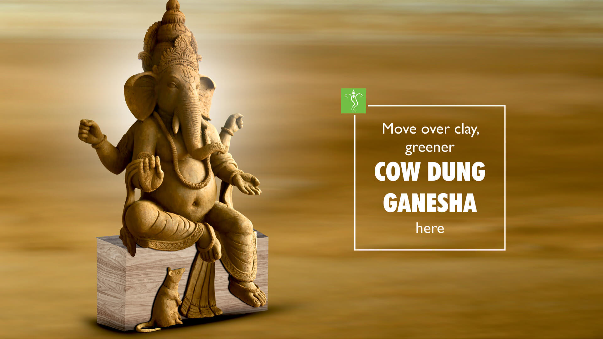 Klimom- Indian Holy cow dung cakes for Ganesh Chaturthi