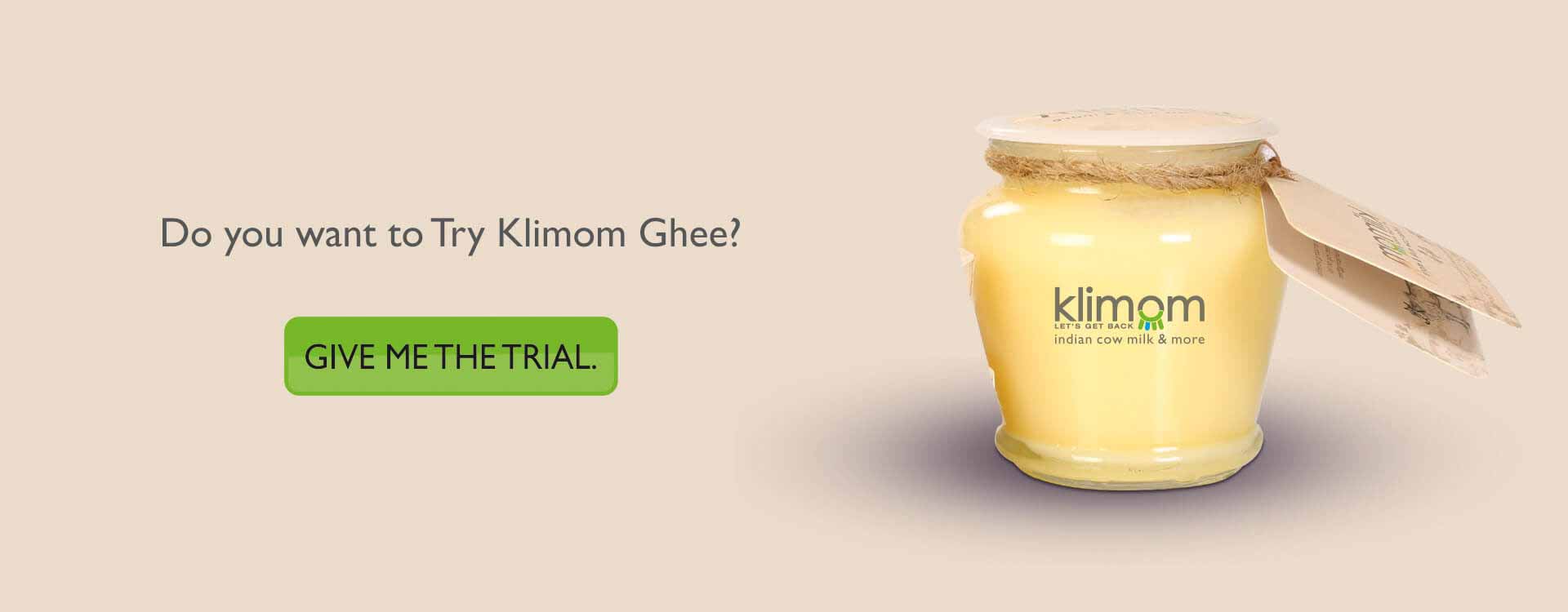 Pure Desi Indian Cow Ghee order online - Klimom Ghee